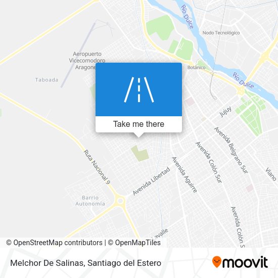 Melchor De Salinas map