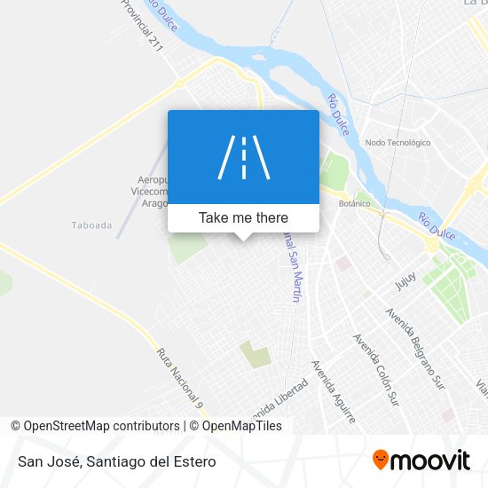 San José map