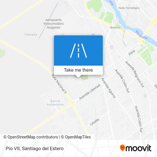 Mapa de Pío VII