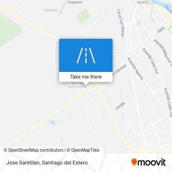 Mapa de Jose Santillan