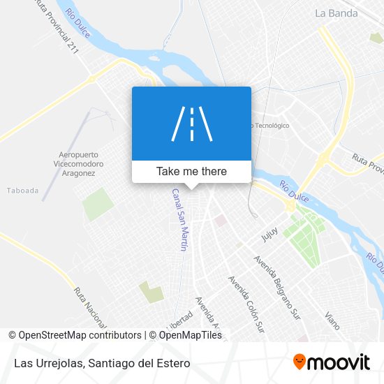 Las Urrejolas map