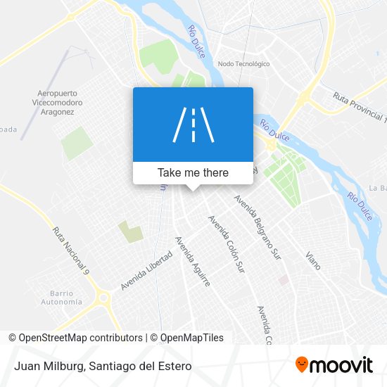 Juan Milburg map