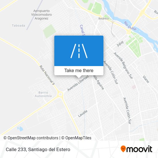 Mapa de Calle 233
