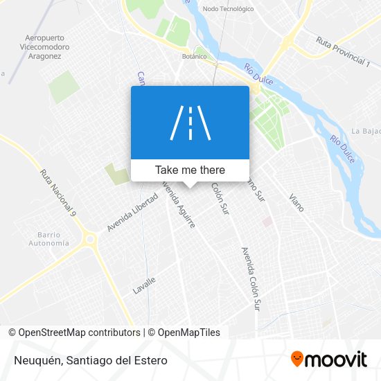 Neuquén map