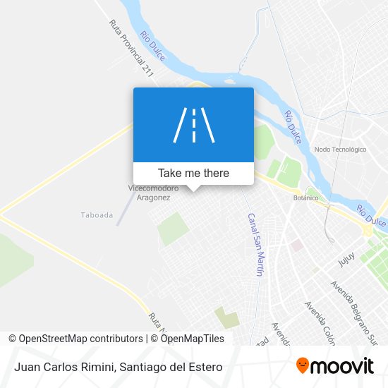 Juan Carlos Rimini map
