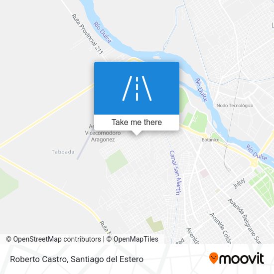 Mapa de Roberto Castro