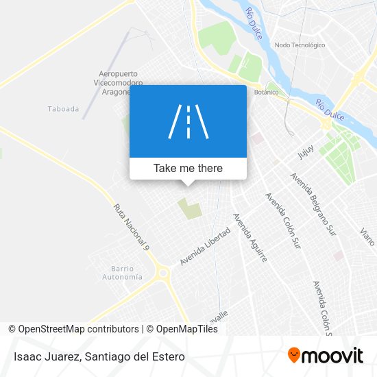 Isaac Juarez map
