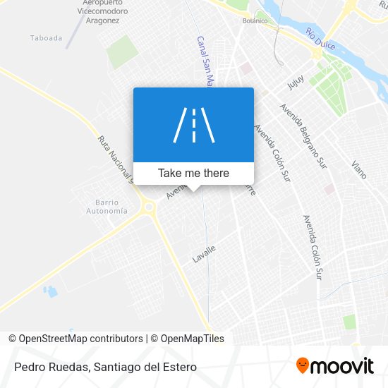 Pedro Ruedas map