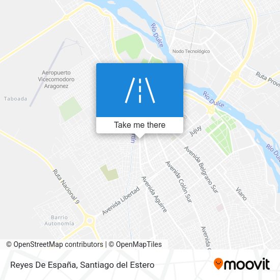 Reyes De España map