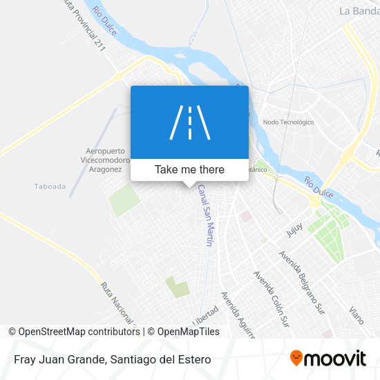 Mapa de Fray Juan Grande
