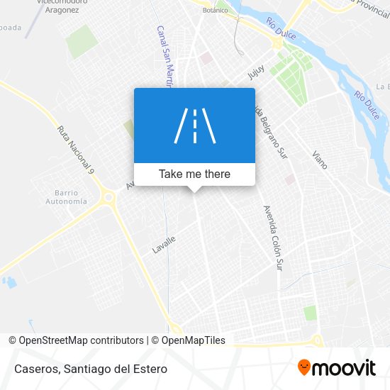 Mapa de Caseros