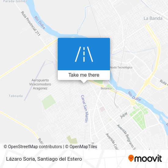 Lázaro Soria map