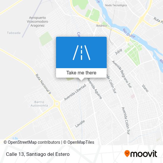 Mapa de Calle 13