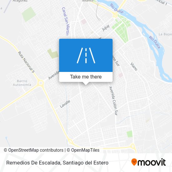 Mapa de Remedios De Escalada