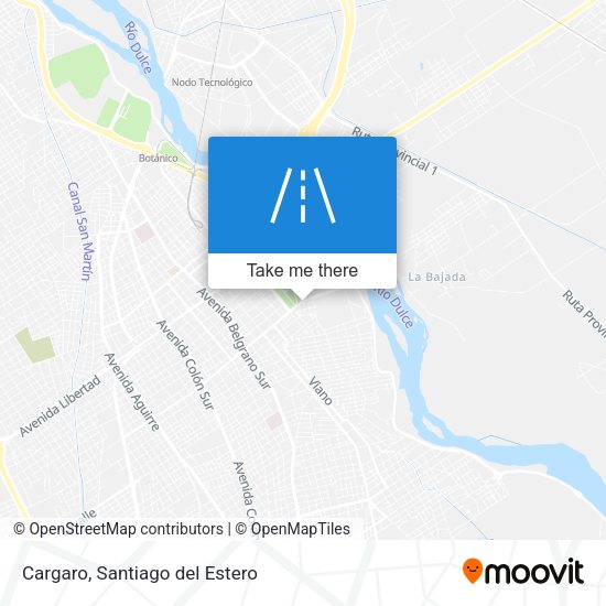 Mapa de Cargaro