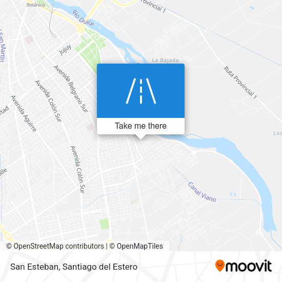 Mapa de San Esteban