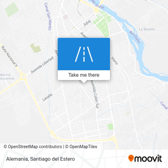 Alemania map