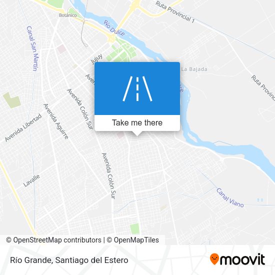 Mapa de Río Grande