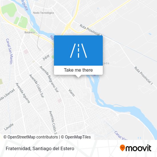 Mapa de Fraternidad