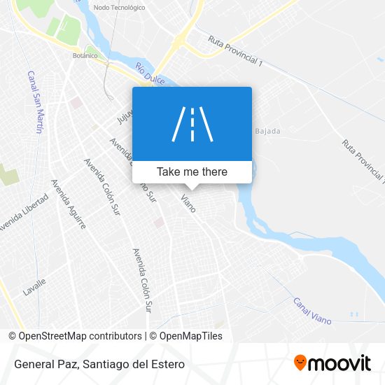 Mapa de General Paz