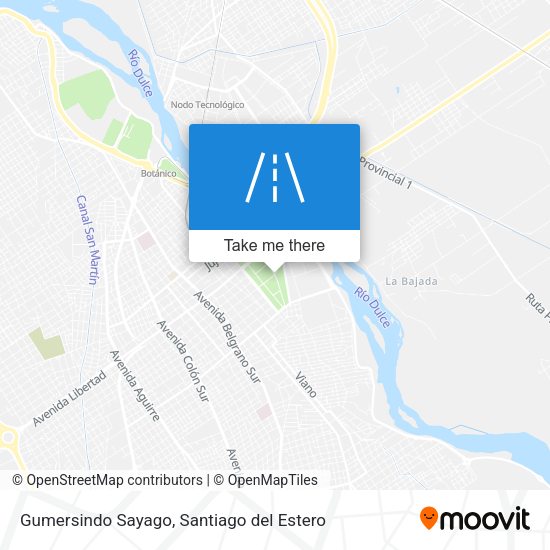 Mapa de Gumersindo Sayago