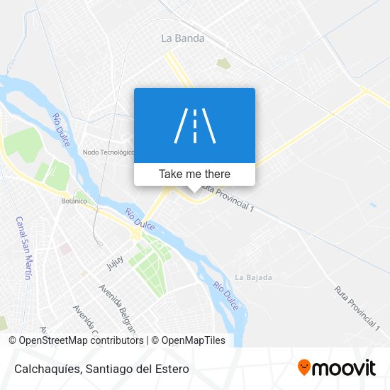 Calchaquíes map