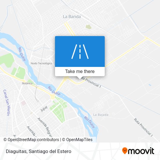 Diaguitas map
