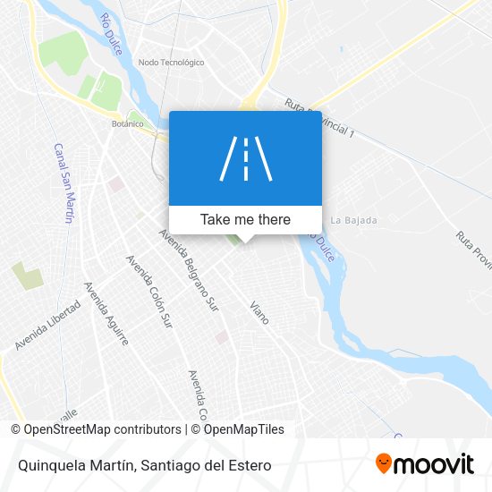 Quinquela Martín map