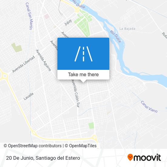 20 De Junio map