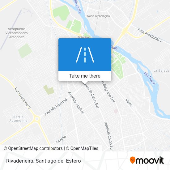Mapa de Rivadeneira