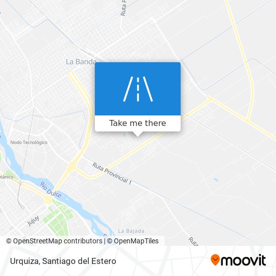 Urquiza map