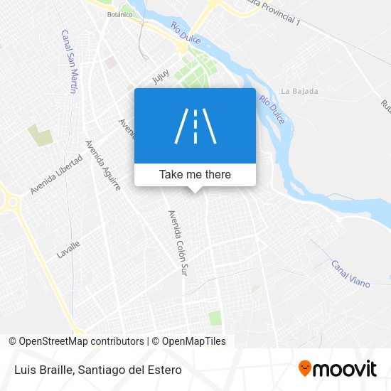 Luis Braille map