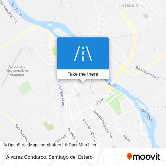Álvarez Condarco map