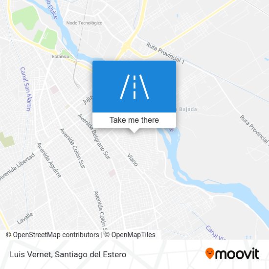 Luis Vernet map