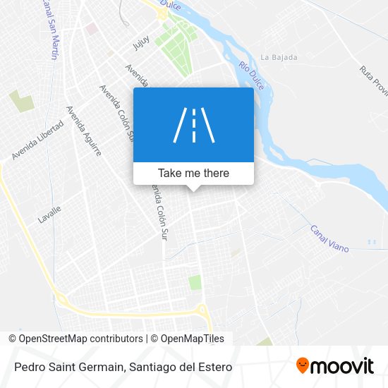 Pedro Saint Germain map