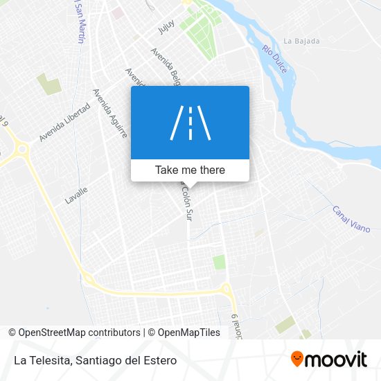 Mapa de La Telesita