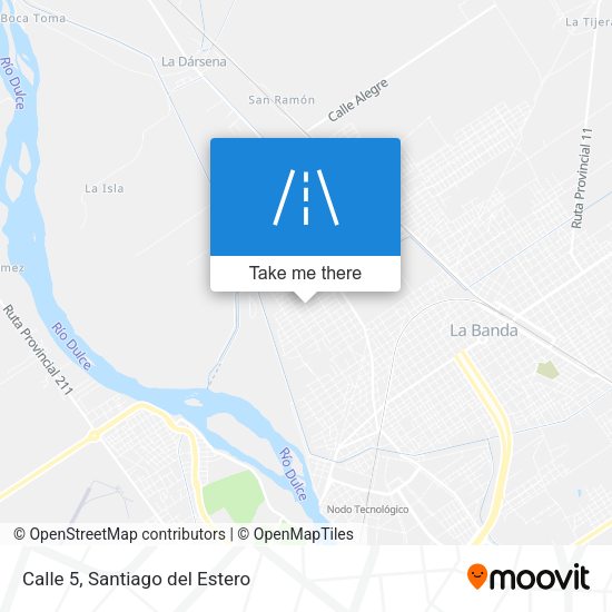 Mapa de Calle 5