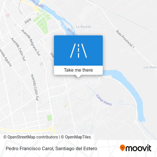 Pedro Francisco Carol map