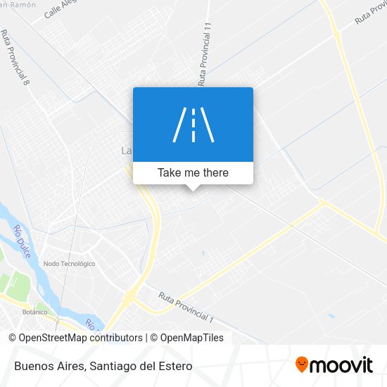 Buenos Aires map