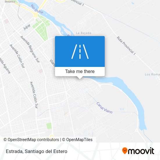 Mapa de Estrada