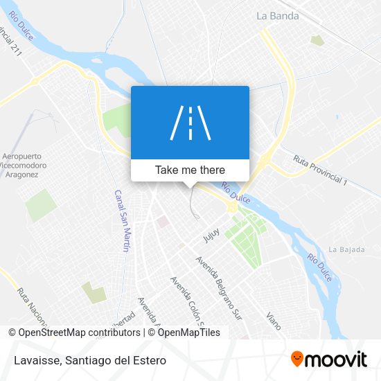 Lavaisse map