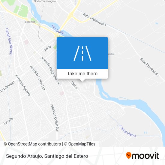 Segundo Araujo map