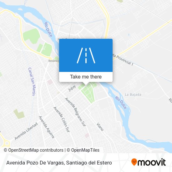 Avenida Pozo De Vargas map