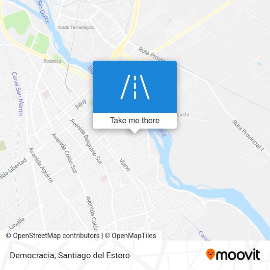 Democracia map