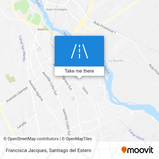 Francisca Jacques map
