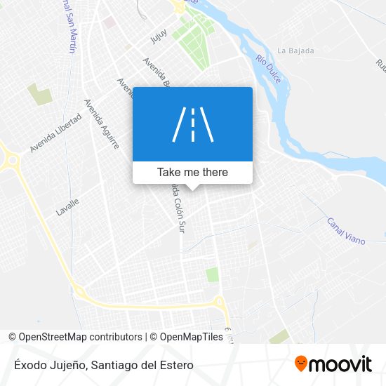 Mapa de Éxodo Jujeño