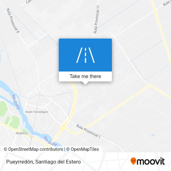 Pueyrredón map