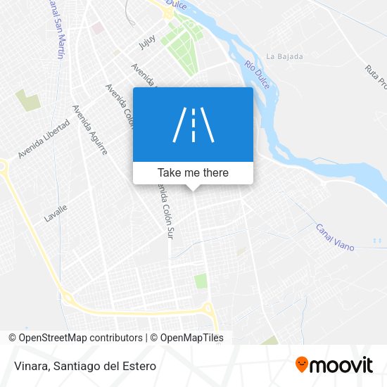 Mapa de Vinara