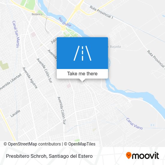 Mapa de Presbítero Schroh