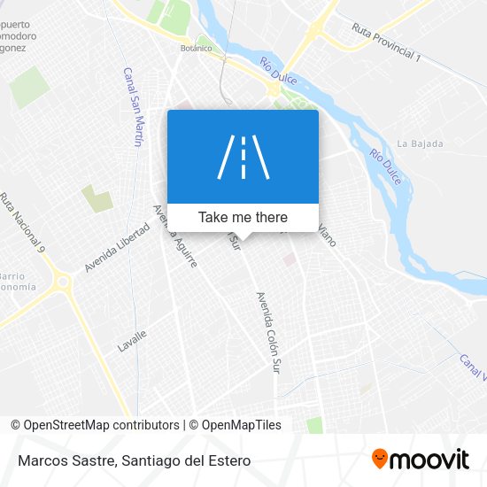 Marcos Sastre map